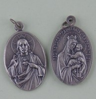 Heiliges Herz Jesu - Scapulier - Medaille