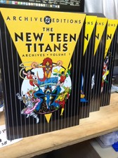 The New Teen Titans Vol 1-4 Archive Editions Hc Dc Comics