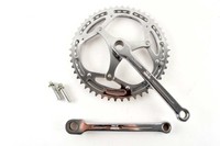 Stronglight 3-arm Spider cottered steel crankset 46/50 teeth and 170mm