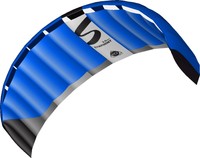 HQ Lenkdrachen Lenkmatte Drachen Symphony Pro 2.5 Neon Blue Kite Limited Edition