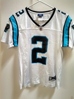 NFL Damen/Ladies Football Trikot/Jersey CAROLINA PANTHERS Jimmy Clausen #2 white