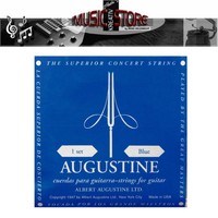 Augustine blue - e1 h2 g3 d4 A5 oder E6 Einzelsaite für Konzertgitarre - Nylon