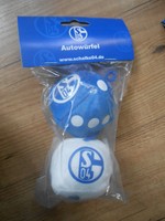 Fc Schalke 04  1 Paar Autowürfel Plüschwürfel