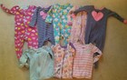 18 month girls cotton sleepers