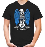 Irriducibili Lazio T-Shirt | Fussball | Curva Nord | Rom | Ultras | M3