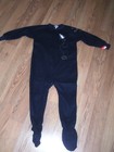 NWT : CARTER'S, BOYS NAVY BLUE SPACESHIP ONE-PIECE FOOTED PAJAMAS [SIZE 4T]