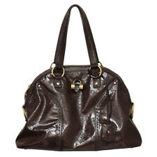 YSL, Yves Saint Laurent Women\u0026#39;s Patent Leather Shoulder Bag ...  
