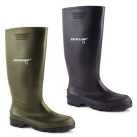 Mens Dunlop Hunting Waterproof Walking Wellies Rain Festival Wellington Boots