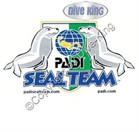 PADI Decal - PADI Seal Team  -  50111