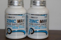 Lagerabverkauf 2x Zinc MAX 100mg 2x 100 Tabletten Biotech USA 100mg Zink je Tab