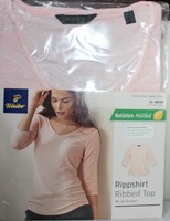 TCM Tchibo  Rippshirt Gr. XL 48/50 PASSFORM: SCHMAL Natürlich Modal NEU