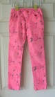 GAP Kids Girls size 8 yrs Pink Floral Super Skinny Jeans Pants Adjustable waist 