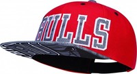 ADIDAS FLAT CAP BULLS OSFM ROT AY6120 SNAPBACK NBA