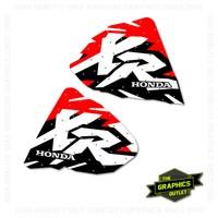 HONDA XR250/450 1997 | PERFORATED TANK GRAPHICS | STYLE 6