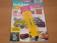 Simply stricken Stricken lernen +38 Einsteiger-Projekte + Nadelmaß Juni 2016 