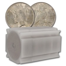 Us Peace Silver Dollar - Roll of 20 coins - Almost Uncirculated - Random Date
