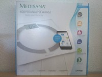 Medisana BS444 elektronische Waage mit Körperanalyse für iOS und Android NEU OVP