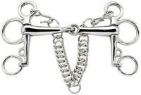 Pelham mit kurzen Anzügen aus Edelstahl