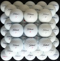 50 gebrauchte Golfbälle nur TITLEIST u.a. PRO V1 - A/AA gereinigt