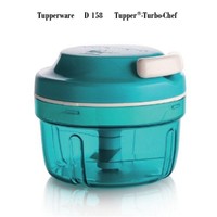 Tupperware D 158 Tupper - Turbo-Chef _ Zerkleiner _ türkis