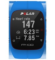 Polar M400 HR Pulsuhr mit Herzfrequenzmesser Blau
