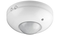 IR INFRAROT BEWEGUNGSMELDER DECKENMONTAGE AUFPUTZ LED 360 IP20 12m 1-1200W WEISS
