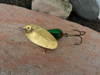 SPINNER MEPPS XD GOLD / GRUEN ALLE GROESSEN  ANGELN FISCHEN