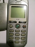 Siemens S 35i  grau silber Simfrei  neue Batterie Lader  gebraucht Nr. 73