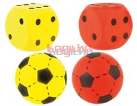 NEU/OVP Schaumstoffball Schaumstoffwürfel Weich Softball Spielball Kinder Spiel