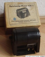 Antiker Spielzeug Motor KM 3 in OVP frühe DDR
