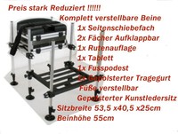 Sitzkiepe mit Zubehör zum TOP Preis ! Kiepe Angelzubehör 