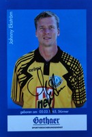 Autogramm Johnny Eckström