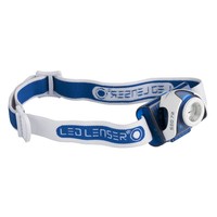 LED LENSER SEO7R SEO 7R blau Reachargeable Kopflampe Stirnlampe 6007-R