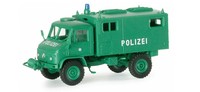 Herpa H0 1:87 Roco 4104 Minitanks 742627 Unimog S404 Hardtop Polizei