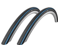 2x Schwalbe Lugano Reifen 700-23C (23-622) Rennrad 28" Kevlar Pannenschutz