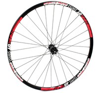 DT Swiss SE 1.8 Corratec Disc Laufrad vorne 26 " sw rot 6 loch 8-9-10fach
