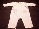 Carter's Purple Playwear Pajamas 6 Month Heart Pockets Pjs Baby Girl 