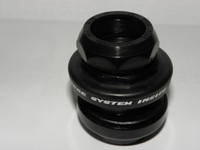 Fahrrad Steuersatz 1 1/8" für Gewinde Neu Schwarz + Silber