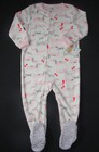 CARTER'S Girl's Size 5T DACHSHUND DOG Fleece Footed Pajama Sleeper 