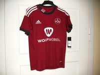 Adidas Home Trikot 1.FC Nürnberg Gr. 128  2015/2016  "Wolfmöbel"   
