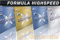 DONIC Coppa X3 Silver, X2 Platin Soft, X1 Gold, X1 Turbo Platin, frei wählbar