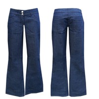 TOP Bootcut  Schlag - Jeans 100% Baumwolle Damenjeans  W28-Gr.36 TOP Blue Jeans