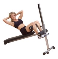 Bauchbank höhenverstellbar Bauchtrainer Sit Up Bank Bauchmuskeltrainer Fitness