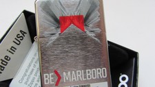 NEW ZIPPO MARLBORO LOGO CHROME FINISH - VERY LIMITED EDITION !