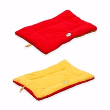 Medium Comfort Cushioned Dog Pet Bed Soft Warm Mat Indoor Outdoor Washable Pad