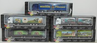DICKIE Modelle LKW Konvolut  (Inh.: 5 Stück) DIE CAST alle OVP 1:87