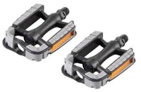 Wellgo City Comfort Pedale Pedal Paar mit Reflektoren NEU