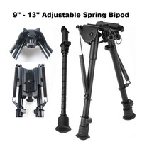 Einstellbar 9"-13" Taktische Federbelasteten Zweibein Rückkehr Rest Bipod Jagd