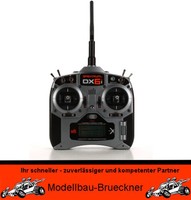 SPMR6630EUC Spektrum 6 Kanal BNF Version DSM X Sender DX6i Mode 2 Gas links