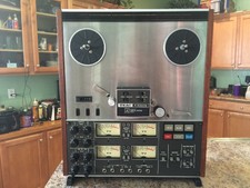 Teac A-3340S 4 Channel Simul-Sync Reel to Reel Serviced, Cleaned, New Belts Lqqk